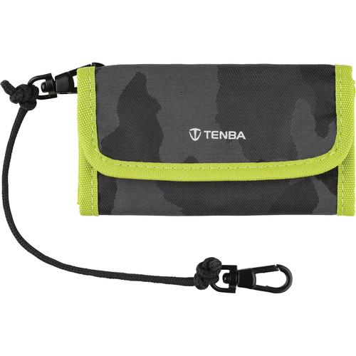 Tenba Reload CF 6 Card Wallet (Camouflage/Lime) 636-219