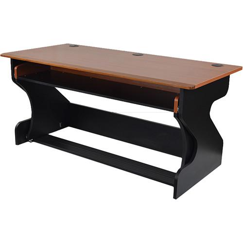 Zaor Miza Z Desk Furniture (Black/Cherry) MZ-Z-BK-CHE