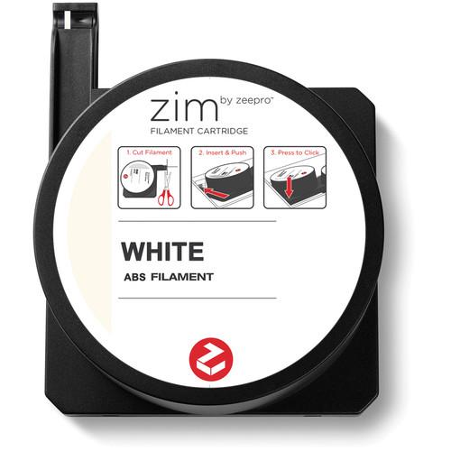 Zeepro zim ABS Filament Cartridge (0.5 lb, Grey) ZP-ABS GRY