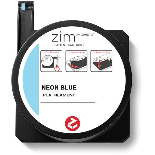 Zeepro zim PLA Filament Cartridge (0.6 lb, Purple) ZP-PLA PUR