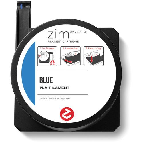 Zeepro zim PLA Filament Cartridge (0.6 lb, Red) ZP-PLA RED