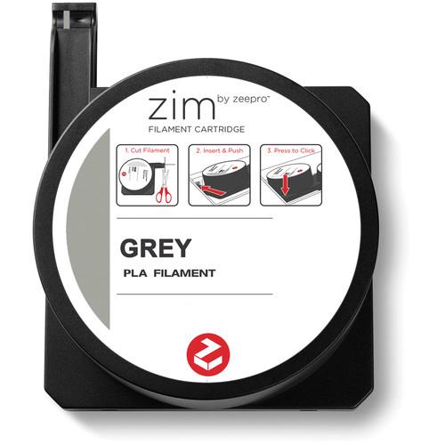 Zeepro zim PLA Filament Cartridge (0.6 lb, Red) ZP-PLA RED