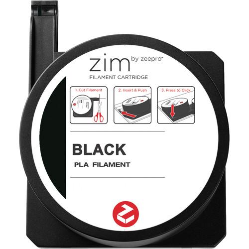 Zeepro zim PLA Filament Cartridge (0.6 lb, White) ZP-PLA WHT