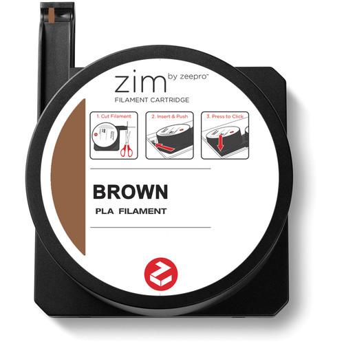 Zeepro zim PLA Filament Cartridge (0.6 lb, White) ZP-PLA WHT