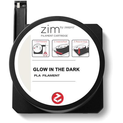Zeepro zim PLA Filament Cartridge (0.6 lb, Yellow) ZP-PLA YLW, Zeepro, zim, PLA, Filament, Cartridge, 0.6, lb, Yellow, ZP-PLA, YLW