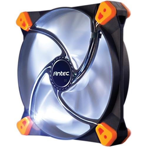 Antec TrueQuiet 120mm LED Fan (White) TRUE QUIET 120 WHITE, Antec, TrueQuiet, 120mm, LED, Fan, White, TRUE, QUIET, 120, WHITE,