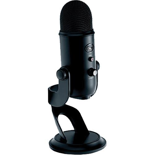 Blue  Yeti USB Microphone (Blackout) 2070, Blue, Yeti, USB, Microphone, Blackout, 2070, Video