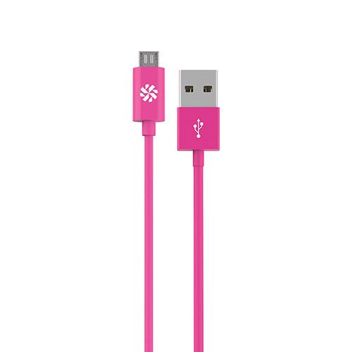 Kanex micro USB Charge and Sync Cable (Purple, 4') KMUSB4FPR