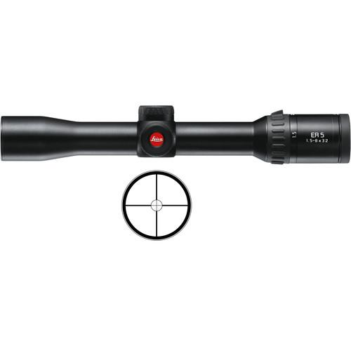 Leica 1.5-8x32 ER 5 Side Focus Riflescope (Circle Plex) 51042