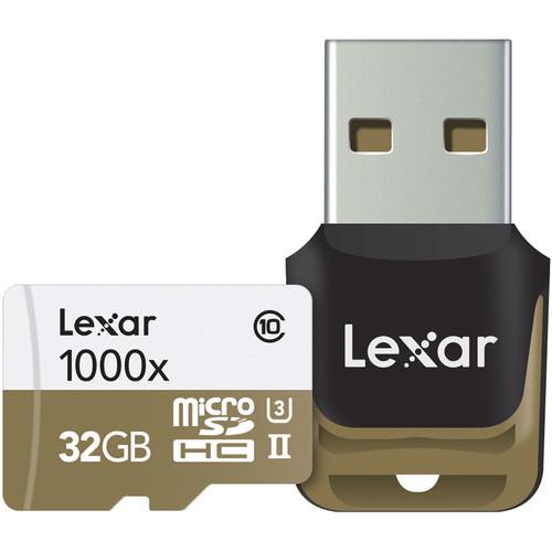 Lexar 64GB Professional UHS-II 1000x microSDXC LSDMI64GCBNL1000R