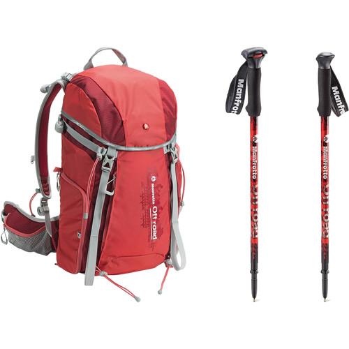 Manfrotto Off road Hiker 30L Backpack and Aluminum Walking, Manfrotto, Off, road, Hiker, 30L, Backpack, Aluminum, Walking,