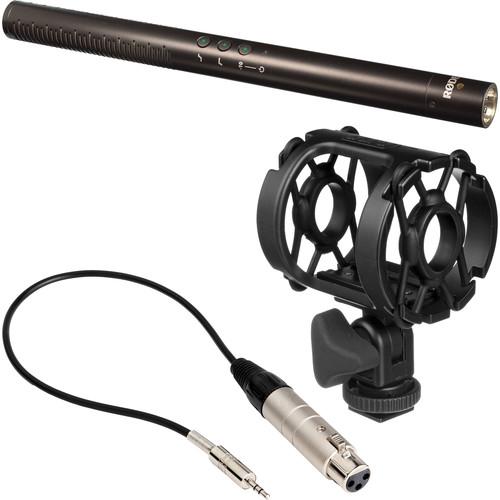 Rode NTG4  Shotgun Microphone with Shockmount and XLR-3F to, Rode, NTG4, Shotgun, Microphone, with, Shockmount, XLR-3F, to,