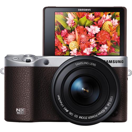 Samsung NX500 Mirrorless Digital Camera EV-NX500ZBMHUS