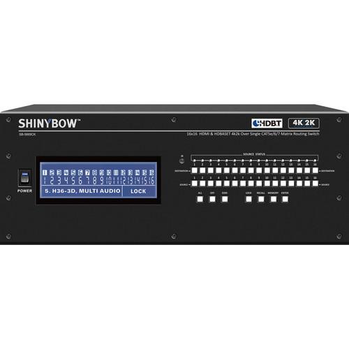 Shinybow 16x16 HDMI & HDBaseT 4K2K CAT5e/6/7 SB-5669CKP, Shinybow, 16x16, HDMI, HDBaseT, 4K2K, CAT5e/6/7, SB-5669CKP,