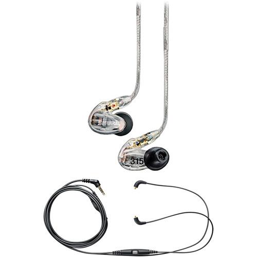 Shure SE315 Sound-Isolating Earphones and Music Phone Accessory, Shure, SE315, Sound-Isolating, Earphones, Music, Phone, Accessory