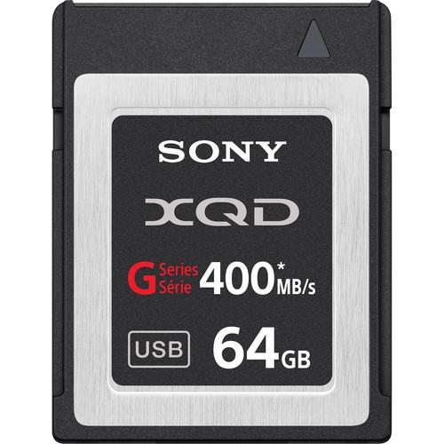 Sony 64GB G Series XQD Format Version 2 Memory Card QDG64A/J, Sony, 64GB, G, Series, XQD, Format, Version, 2, Memory, Card, QDG64A/J,