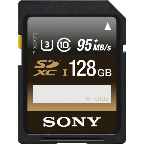 Sony 64GB UHS-I SDXC Memory Card (Class 10/U3) SF64UZ/TQN, Sony, 64GB, UHS-I, SDXC, Memory, Card, Class, 10/U3, SF64UZ/TQN,