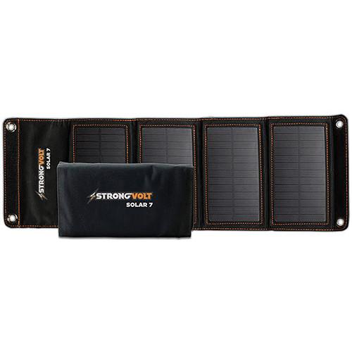 StrongVolt  Solar 12 Watt Charger SV-12WFLDBLK