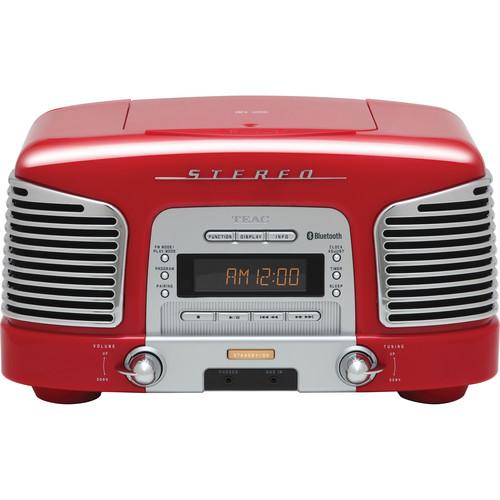 Teac SL-D930 2.1-Channel Bluetooth Speaker System (Red)