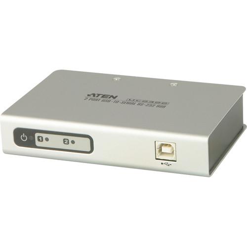 ATEN UC2322 2-Port USB to Serial RS-232 Hub UC2322