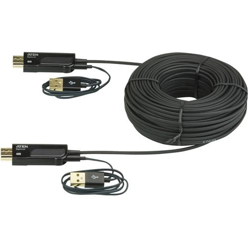 ATEN VE872 HDMI Active Optical Cable (49.2 ft) VE872, ATEN, VE872, HDMI, Active, Optical, Cable, 49.2, ft, VE872,