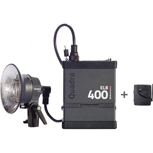 Elinchrom Quadra ELB 400 One Action Head To Go Kit EL10412.1, Elinchrom, Quadra, ELB, 400, One, Action, Head, To, Go, Kit, EL10412.1,