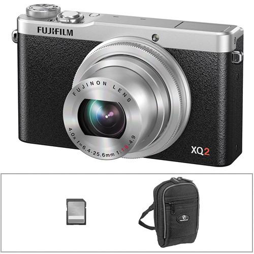 Fujifilm  XQ2 Digital Camera Basic Kit (Silver), Fujifilm, XQ2, Digital, Camera, Basic, Kit, Silver, , Video