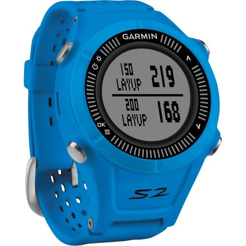 Garmin Approach S2 GPS Golf Watch (Blue/Black) 010-01139-07