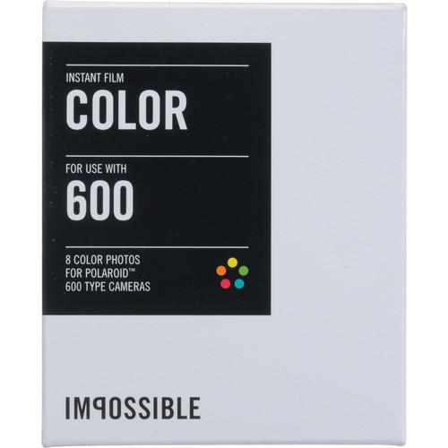 Impossible Color Instant Film for Polaroid 600 Cameras 4157, Impossible, Color, Instant, Film, Polaroid, 600, Cameras, 4157,