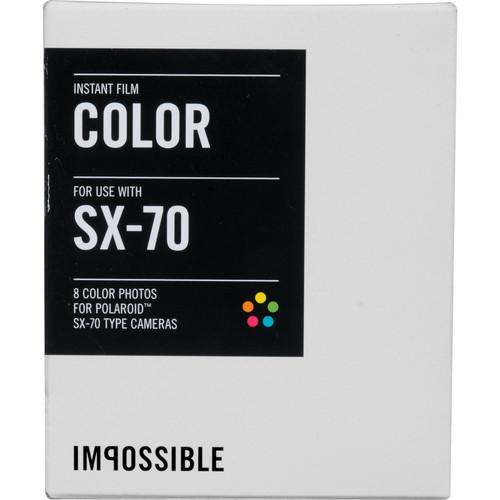 Impossible Color Instant Film for Polaroid SX-70 Cameras 4151