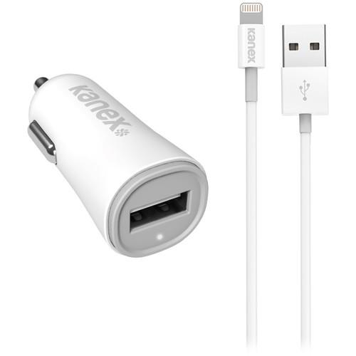 Kanex MiColor Lightning to USB Car Charger KCLA1PT24V2BKKT8P, Kanex, MiColor, Lightning, to, USB, Car, Charger, KCLA1PT24V2BKKT8P,