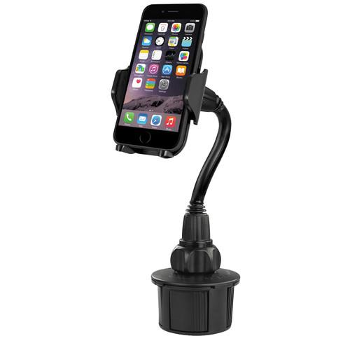 Macally Extra-Long Adjustable Automobile Cup Holder Mount MCUPXL