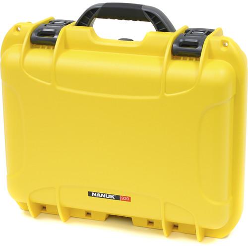 Nanuk 920 Case with Padded Dividers (Yellow) 920-2004