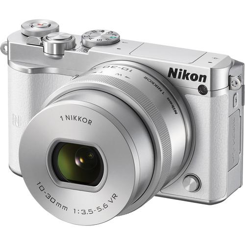 Nikon 1 J5 Mirrorless Digital Camera with 10-30mm and 27712