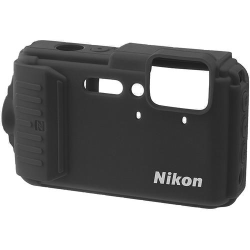 Nikon CF-CP002 Silicone Jacket for COOLPIX AW130 (Black) 25904, Nikon, CF-CP002, Silicone, Jacket, COOLPIX, AW130, Black, 25904
