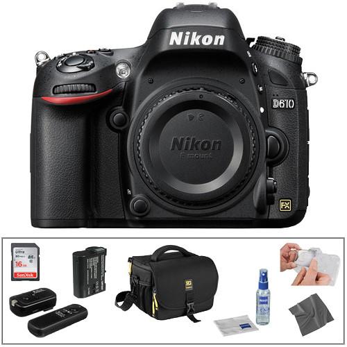 Nikon Nikon D610 DSLR Camera Body with Adobe Creative Cloud