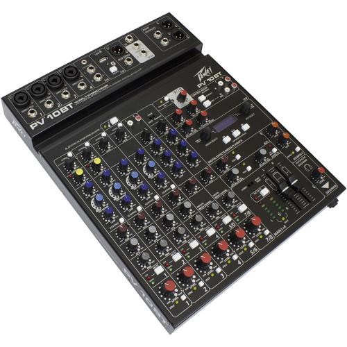 Peavey PV 10 AT Mixing Console with Bluetooth and 03612610