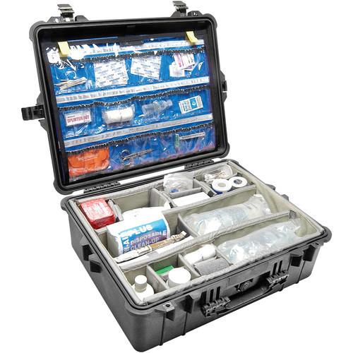 Pelican 1600EMS EMS Case with Organizer and 1600-005-190, Pelican, 1600EMS, EMS, Case, with, Organizer, 1600-005-190,