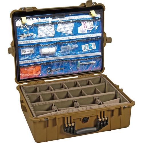 Pelican 1600EMS EMS Case with Organizer and 1600-005-190, Pelican, 1600EMS, EMS, Case, with, Organizer, 1600-005-190,
