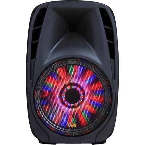 QFX Portable Bluetooth Party Speaker with LED PBX 710800BTL, QFX, Portable, Bluetooth, Party, Speaker, with, LED, PBX, 710800BTL,