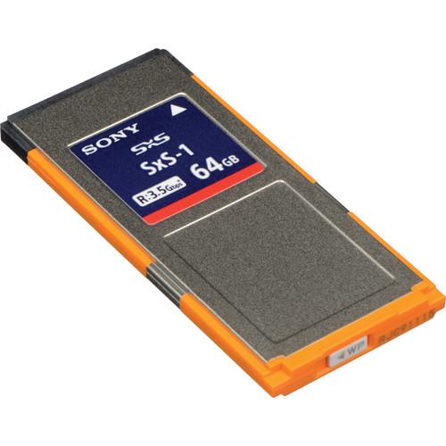 Sony 64GB SxS-1 (G1B) Memory Card (2-Pack) 2SBS64G1B/US