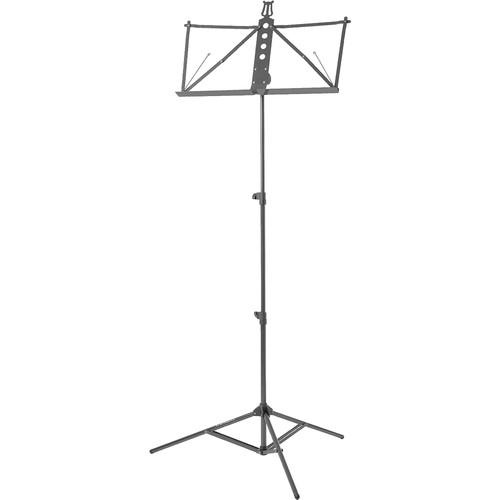 Strukture Deluxe Aluminum Music Stand w/Adjustable Tray S3MS-RD
