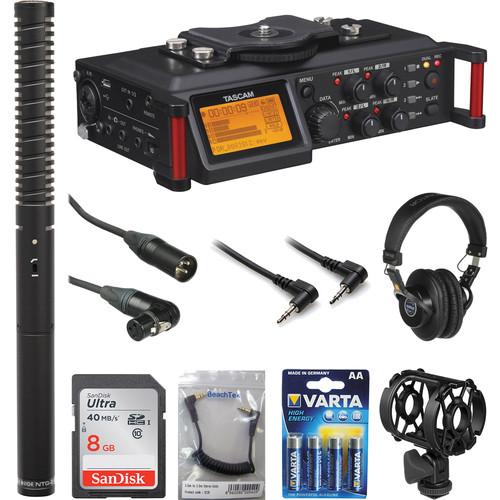 Tascam  Tascam DR-60DmkII Recorder Filmmaker Kit, Tascam, Tascam, DR-60DmkII, Recorder, Filmmaker, Kit, Video