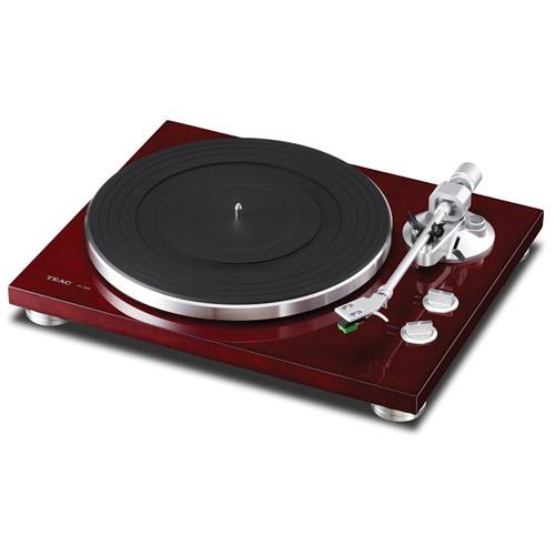 Teac TN-300 Turntable with Phono EQ and USB (Red) TN-300-R