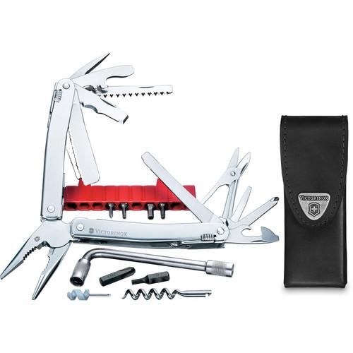 Victorinox SwissTool Spirit Plus Multi-Tool with Leather 53802