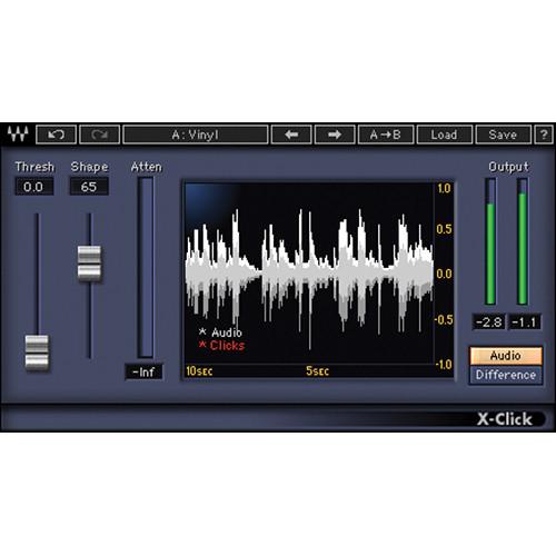 Waves X-Click - Transient Noise Removal Plug-In XCLTDM