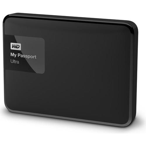 WD 1TB My Passport Ultra USB 3.0 Secure WDBGPU0010BBK-NESN