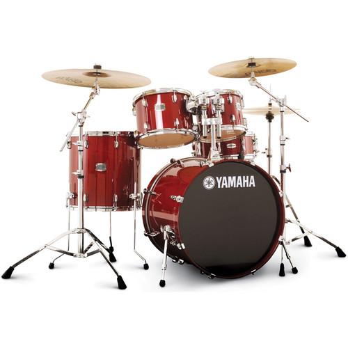 Yamaha Stage Custom Birch Acoustic 5-Piece Drum Set SBP2F50CR