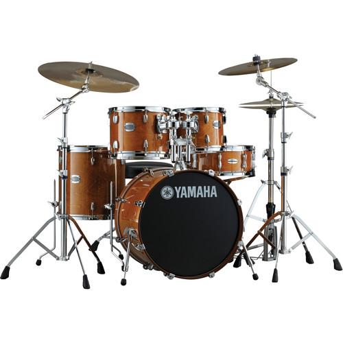 Yamaha Stage Custom Birch Acoustic 5-Piece Drum Set SBP2F50CR, Yamaha, Stage, Custom, Birch, Acoustic, 5-Piece, Drum, Set, SBP2F50CR