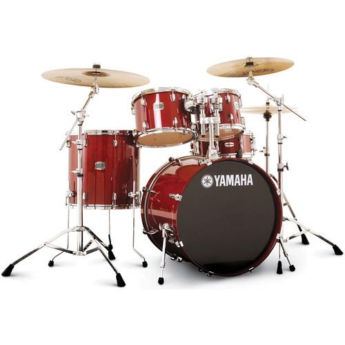 Yamaha Stage Custom Birch Acoustic 5-Piece Drum Set SBP2F50RB, Yamaha, Stage, Custom, Birch, Acoustic, 5-Piece, Drum, Set, SBP2F50RB
